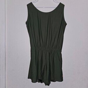 Honey Mark Swim Romper Olive Green XXXL Swimwear Swimsuit Built In Bra